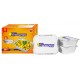 HINDALCO FRESHWRAPP ALUMINIUM FOIL CONTAINERS WITH LID
